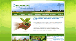 Desktop Screenshot of frontlinebioenergy.com